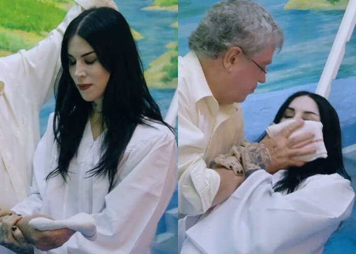 kat von d christian baptism